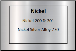 Nickel Etching Materials